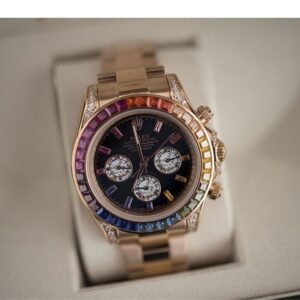 로렉스 [Rolex] 수입고급 데이토나 레인보우 에버 로즈 골드 신상입고