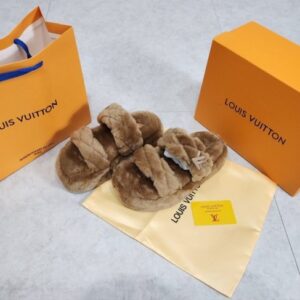 루이비통 LV 선셋 컴포트 플랫 뮬 슬리퍼 (최상위버전)