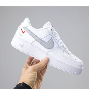 나이키 [NIKE] 수입고급 나이키 에어포스 1 '07 화이트 울프 그레이