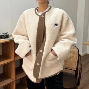 나이키 양털 후리스 자켓