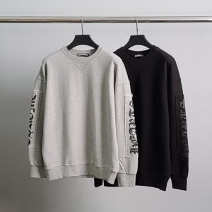 크롬하츠 에드 발포말굽 오버핏 맨투맨