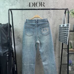 디올 CD 패치 팬츠