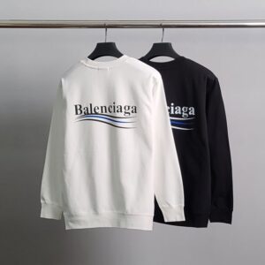 발렌시아가 블루웨이브 코튼 맨투맨