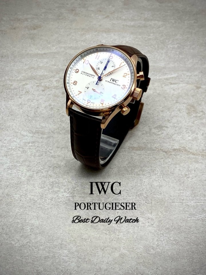 IWC 포르투기저 화이트다이얼