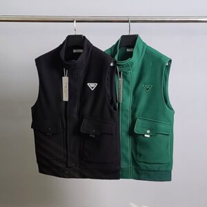 프라다 로고와펜 베스트 자켓