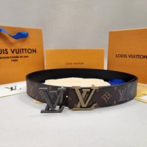 루이비통  LV 스티치 로고 40MM 리버서블 (양면) 양면벨트