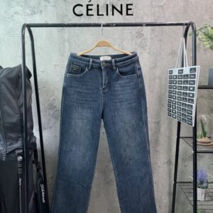 셀린느 패치 일자팬츠