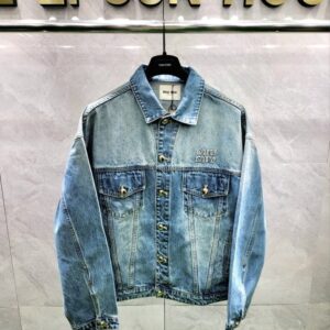 미우미우 24FW 로고 데님자켓