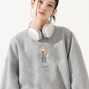 메종키츠네 아가일니트여우 맨투맨