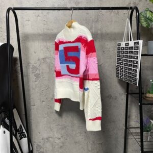 샤넬 N5 폴로 니트