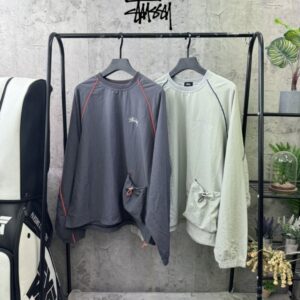 스투시 자수 윈드맨투맨