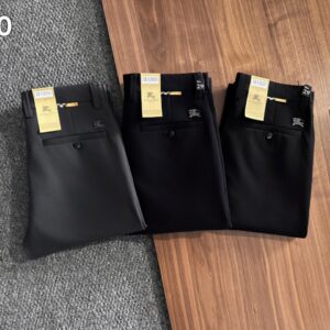 버버리 매장판 심플 로고 일자 팬츠