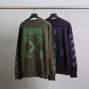 오프화이트 시밀러 맨투맨