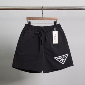 프라다 삼각프린팅 나일론 5부 팬츠