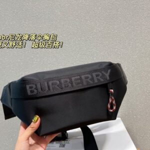 버버리 소니 빈티지 블랙 힙색 공용