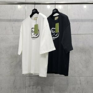 구찌 24SS 로고 GG프린팅 반팔 티셔츠