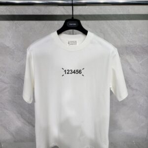 메종마르지엘라 24SS 컵나염 반팔 티셔츠