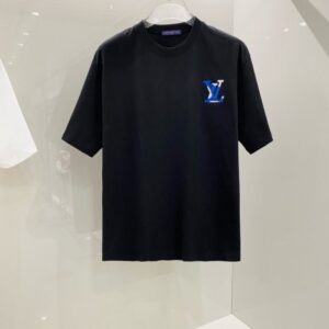 루이비통 LV 자수로고 티셔츠