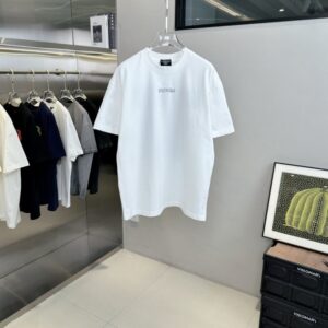 발렌시아가 2025SS 레터링 자수로고 티셔츠