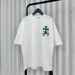 크롬하츠 멀티 엠보 크로스 반팔 티셔츠