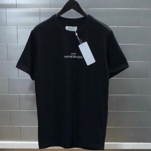 메종 마르지엘라 로고 반팔 티셔츠
