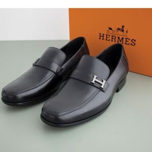 에르메스 [HERMES] 조바니 H 은장 로퍼
