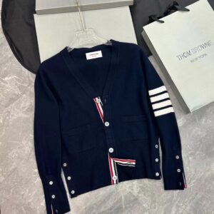 톰브라운-THOM BROWNE 여성 4스트리프가디건-12376