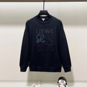 로에베 2025 fw 자수 로고 맨투맨