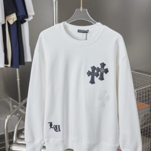 크롬하츠 2025 fw 스틸 크로스 맨투맨