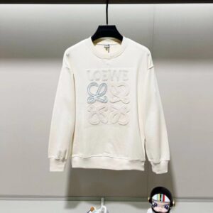 로에베 2025 fw 자수 로고 맨투맨