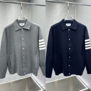 톰브라운 2025FW 울니트 셔츠가디건
