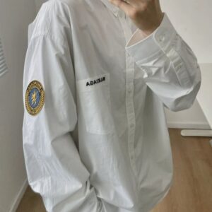 발렌시아가 패치 셔츠