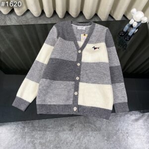 톰브라운 도그패치 멀티 배색 가디건