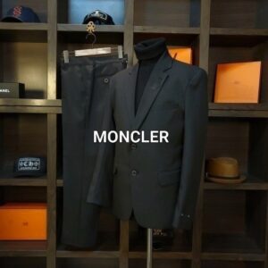 몽클레어 가죽 크레노블 시그니쳐 슈트 셋트