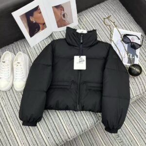 몽클레어 25FW 비섹 Vissec 쇼트 다운 패딩 재킷 블랙