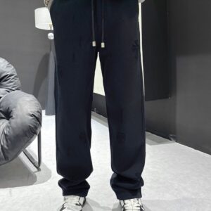 크롬하츠 홀스슈 포켓 크로스 스웻 팬츠