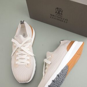 브루넬로 쿠치넬리 [Brunello Cucinelli] 브루넬로쿠치넬리 25SS 남성 로우탑 스니커즈