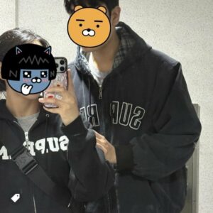 슈프림 리플렉티브 아크 후드 워크 자켓