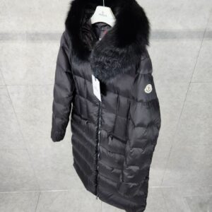 몽클레어 866 보에딕 구스다운(블랙폭스퍼) 롱패딩