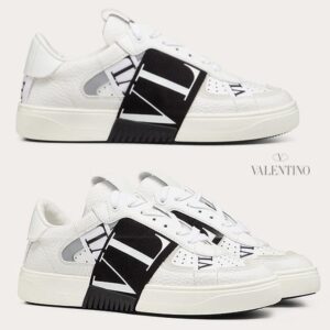 발렌티노 송아지 가죽 & 패브릭 밴드 VL7N