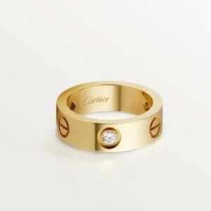 까르띠에 LEVE 다이아3개 링 4mm