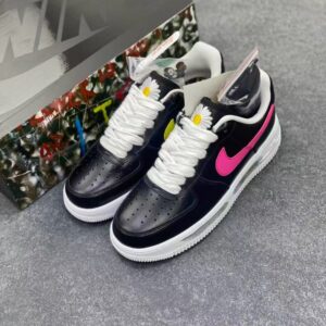 나이키 x 피스마이너스원 에어포스 1 로우 파라노이즈 3.0 블랙 앤 멀티컬러