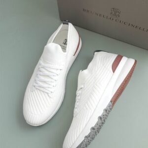 브루넬로쿠치넬리 [Brunello Cucinelli] 울 니트 러너 스니커즈