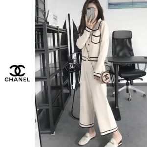 샤넬 카라포켓 팬츠세트