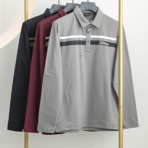 타이틀리스트 [TITLEIST] 남성 플레이 로고 카라 티셔츠