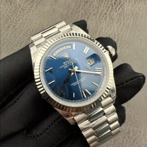 로렉스 C공장 3255 데이데이트 블루 다이얼 (프레지던트) 40MM