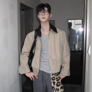 보테가베네타 26SS 위빙 레더카라자켓