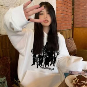 발렌시아가 배드크루 후드티