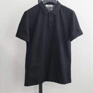 브루넬로쿠치넬리 [Brunello Cucinelli] 레터 그래픽 코튼 피케 셔츠