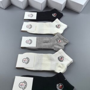 몽클레어 클래식 패턴 Set 5종 반목 양말